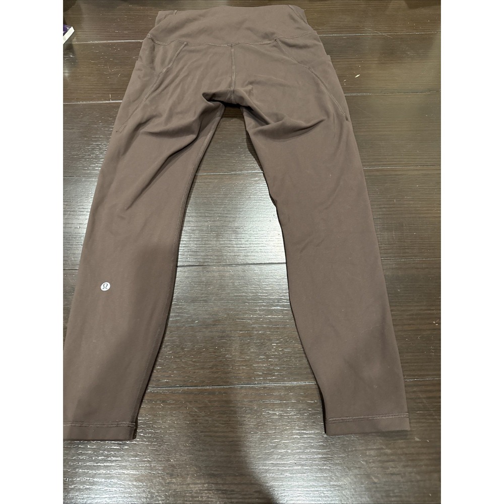 Lululemon Align Leggings Womens 6 Brown High Rise 25" Tight Wunder Train